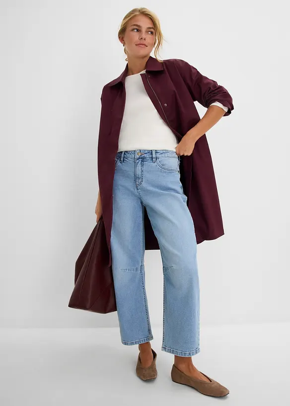 Barrel-jeans Mid Waist, bonprix