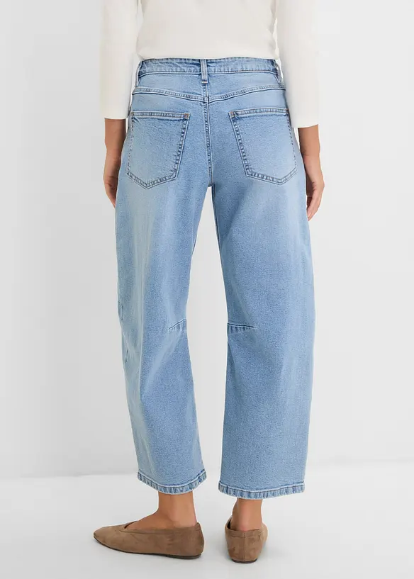 Barrel-jeans Mid Waist, bonprix