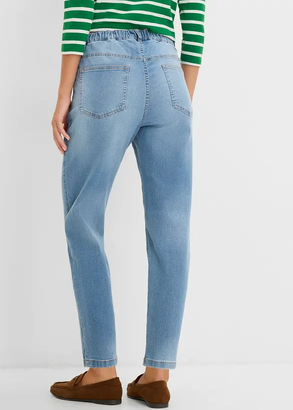 Mom-jeans High Waist cropped, bonprix