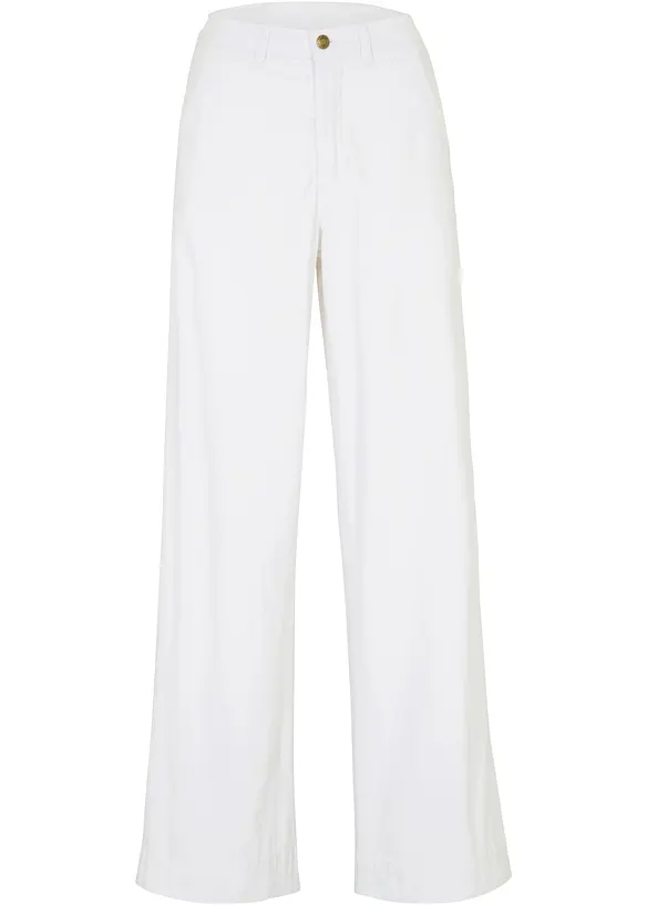 Wide Leg Jeans High Waist, Stretch, bonprix
