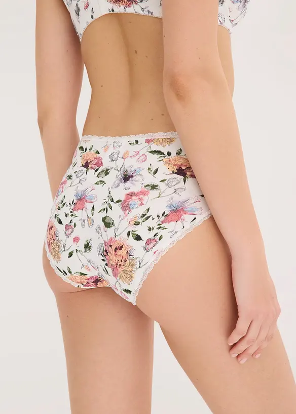 Maxitrosa med bomull (4-pack), bonprix