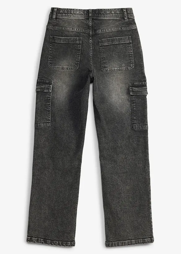 Vida cargojeans Mid Waist, bonprix