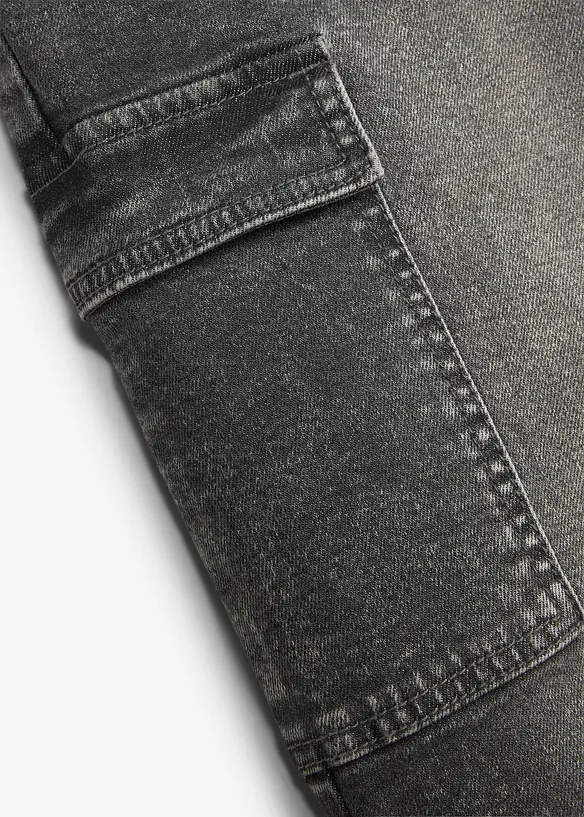 Vida cargojeans Mid Waist, bonprix