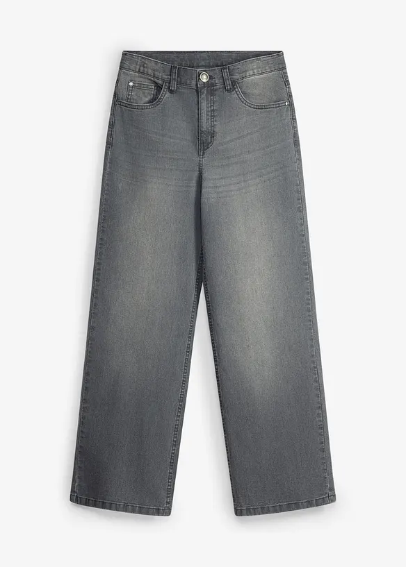 Loose Fit jeans med reglerbar linning, Straight, bonprix