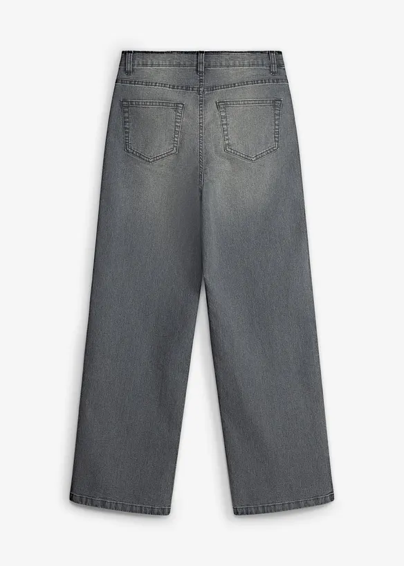 Loose Fit jeans med reglerbar linning, Straight, bonprix