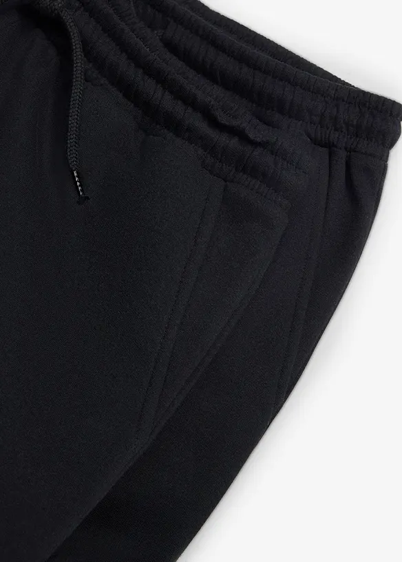 Vid joggingbyxa med mjuk, ekologisk bomull (2-pack), bonprix