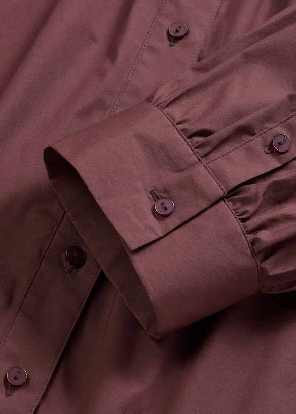 Blus av bomullsmix, bonprix