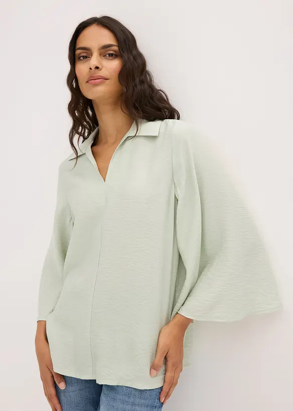 Blustunika av mjuk viskosmix, bonprix