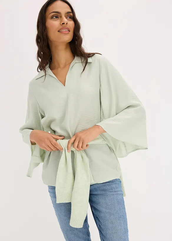Blustunika av mjuk viskosmix, bonprix