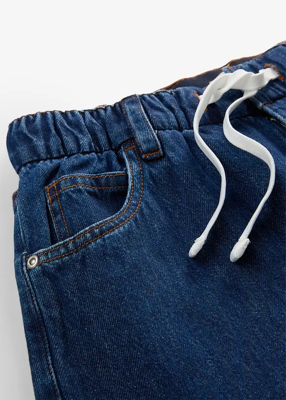 Barrel Jeans Mid Waist, cropped, bonprix