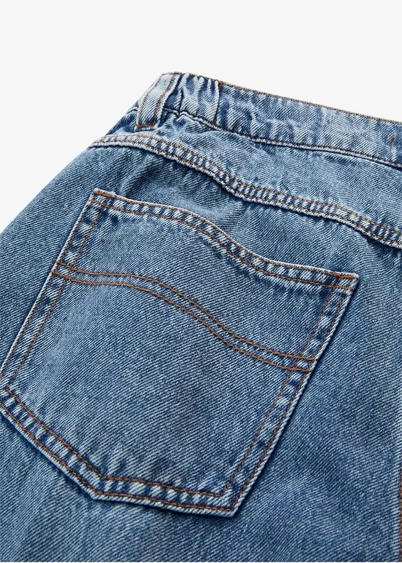 Wide Leg Jeans Mid Waist, bonprix
