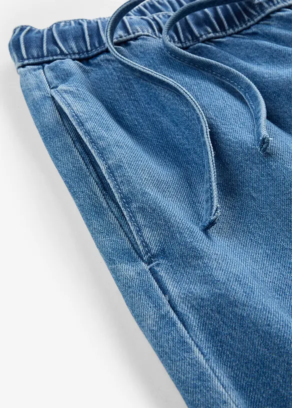 Tunna Wide Leg Jeans Mid Waist, bonprix