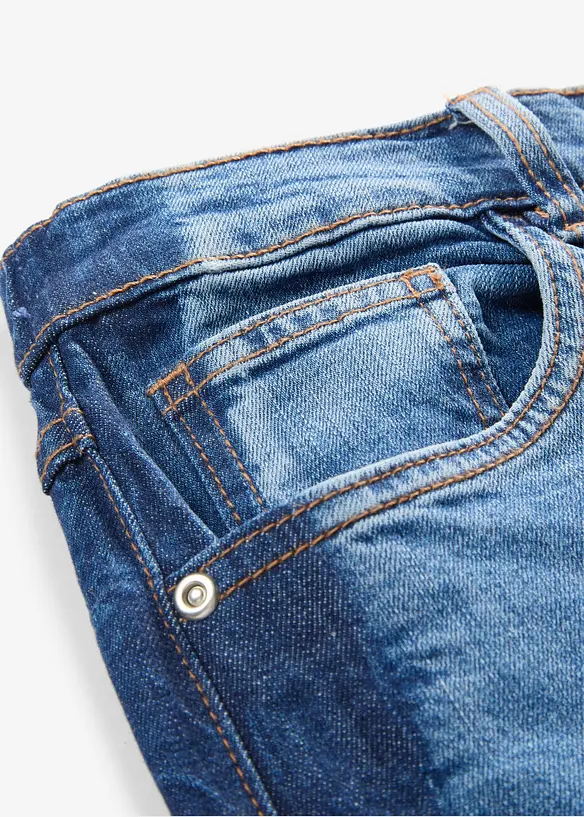 Mom Jeans High Waist, cropped, bonprix
