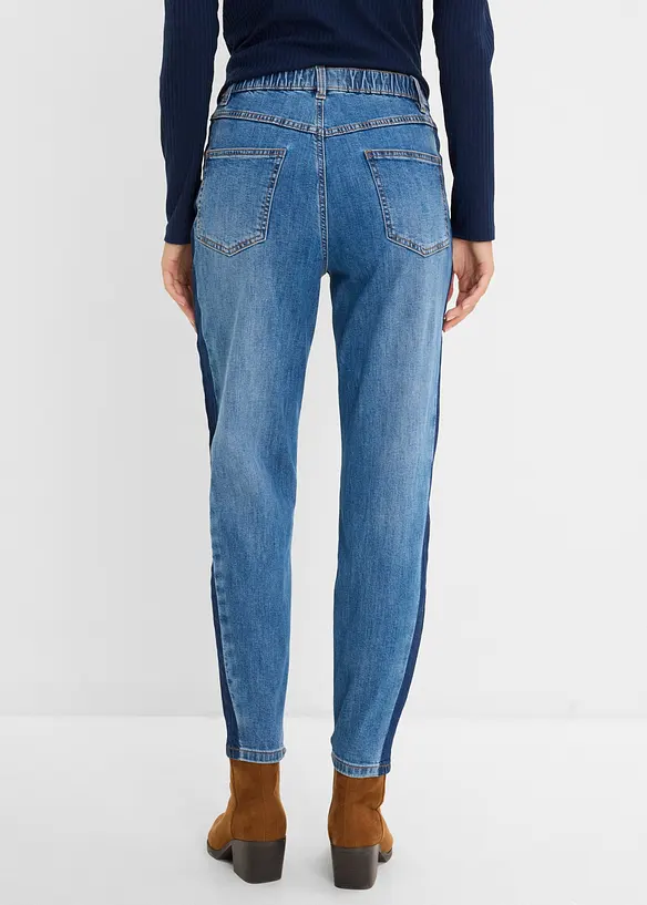 Mom Jeans High Waist, cropped, bonprix