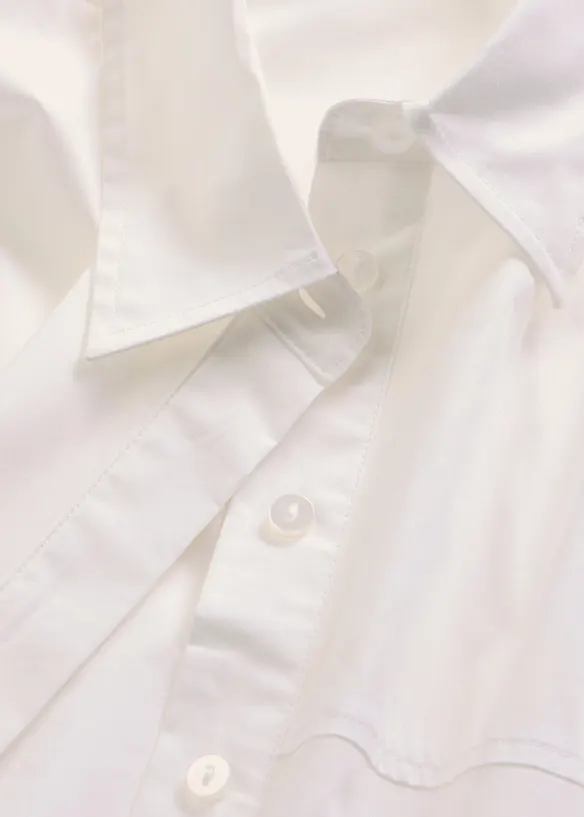 Blus av bomullsmix, bonprix