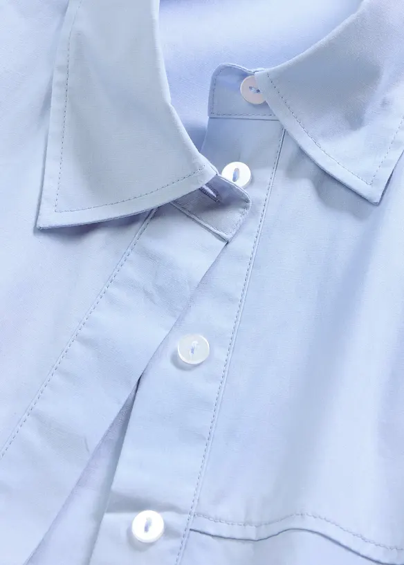 Blus av bomullsmix, bonprix