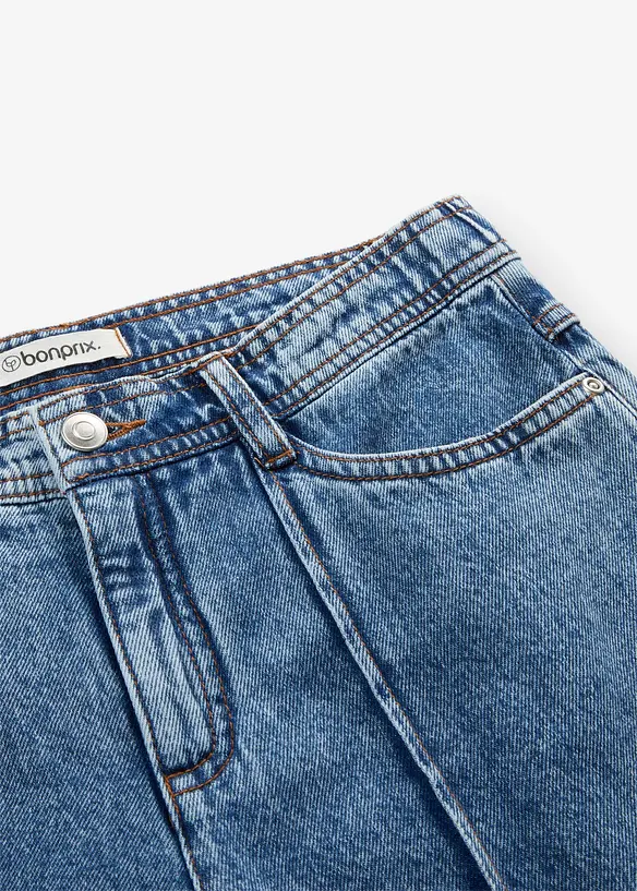 Wide Leg Jeans Mid Waist, bonprix