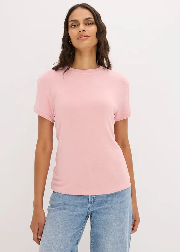 T-shirt i viskosmix, bonprix