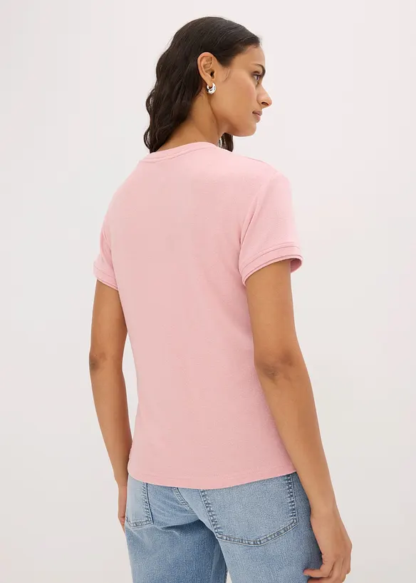 T-shirt i viskosmix, bonprix