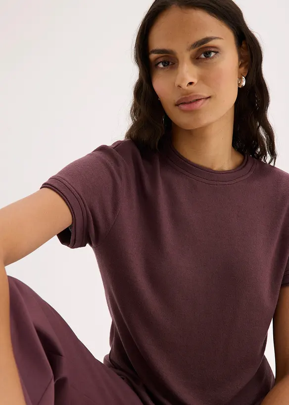T-shirt i viskosmix, bonprix