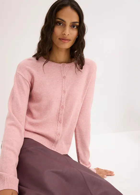 Cardigan i viskosmix, bonprix