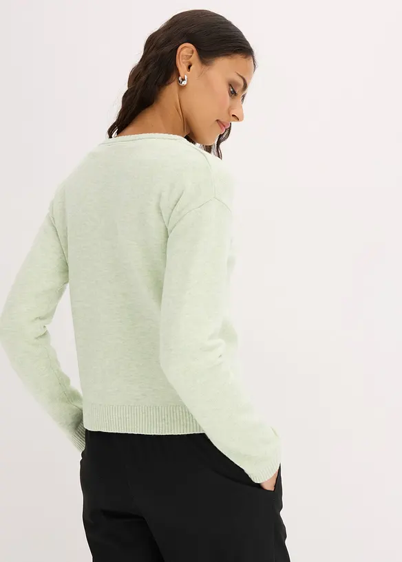 Cardigan i viskosmix, bonprix