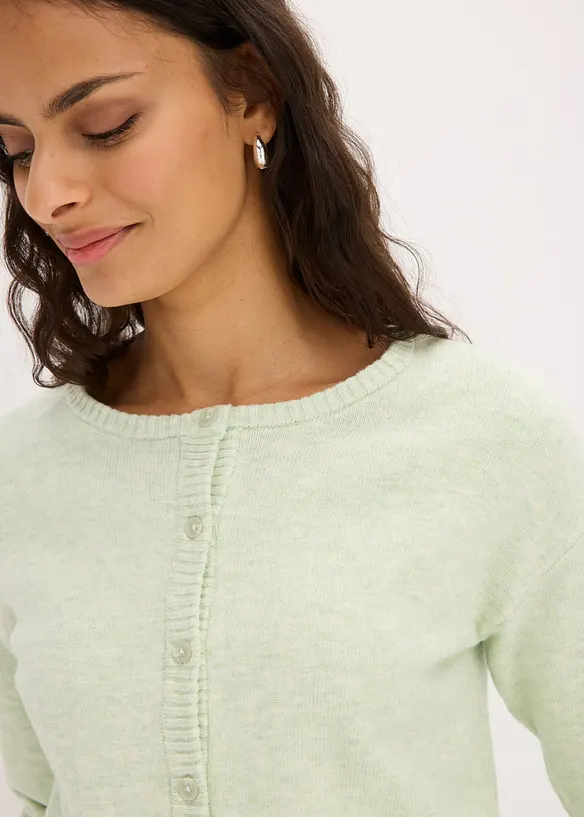 Cardigan i viskosmix, bonprix
