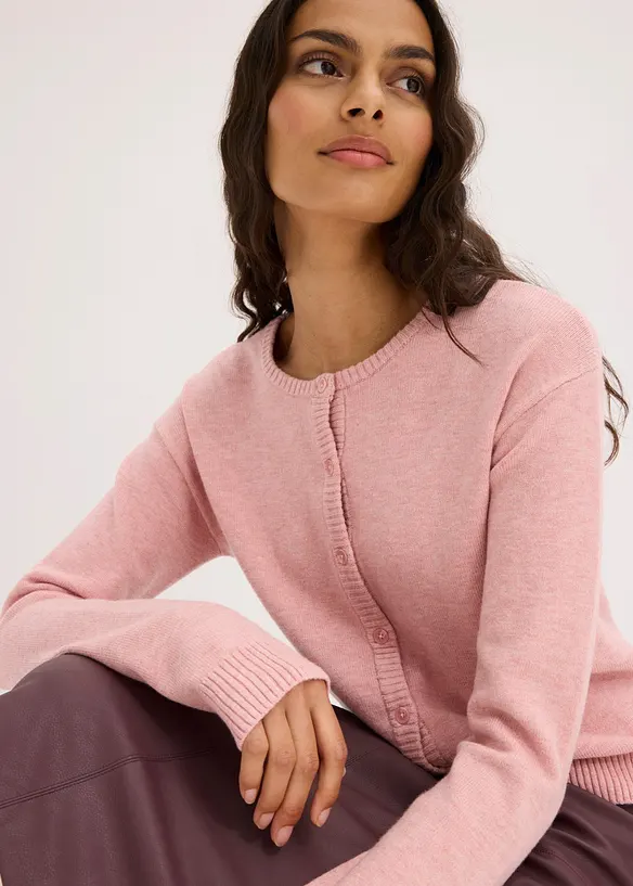 Cardigan i viskosmix, bonprix