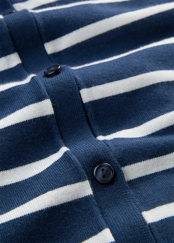Finstickad cardigan, bonprix