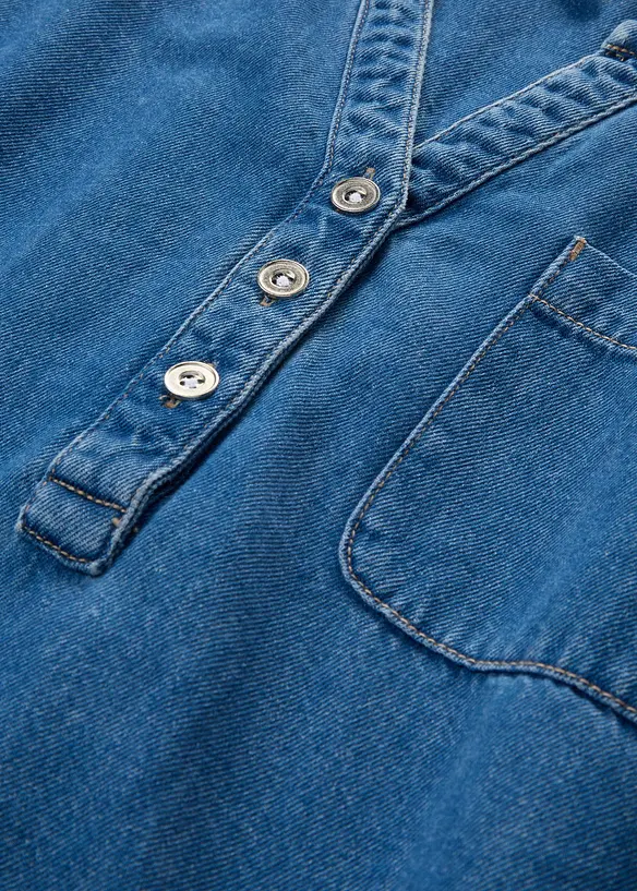 Jeansblustunika, bonprix