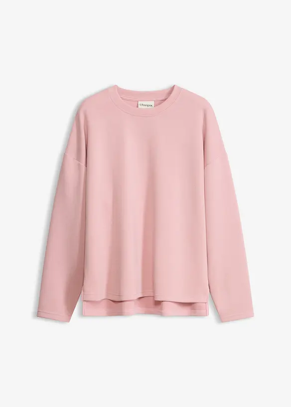 Oversizesweatshirt i viskosmix, bonprix