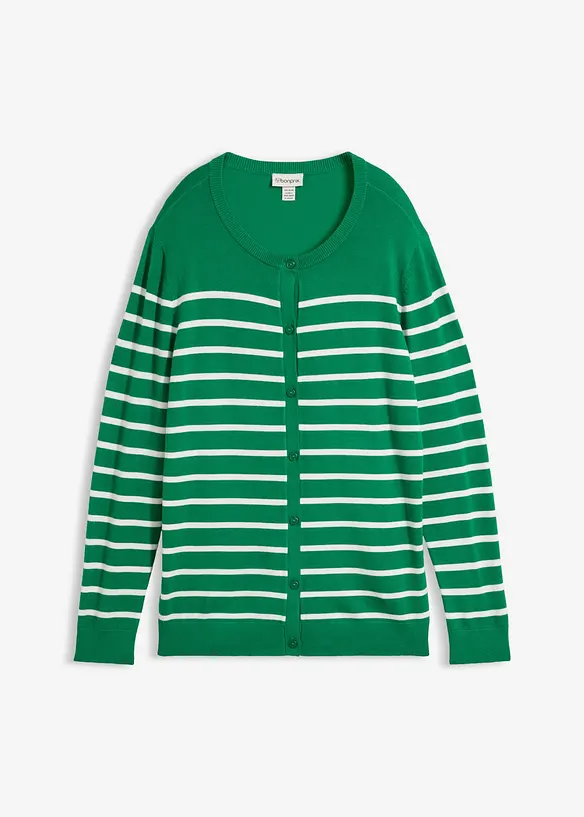Finstickad cardigan, bonprix