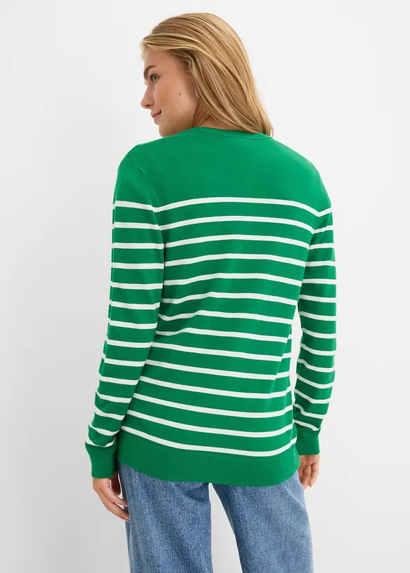 Finstickad cardigan, bonprix