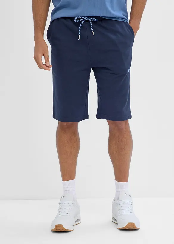 Sweatshirtshorts av ekologisk bomull, bonprix