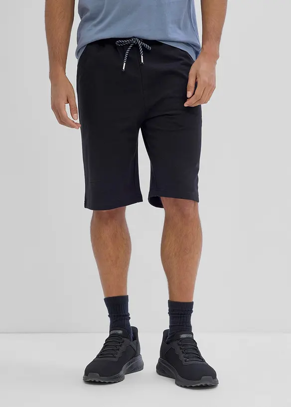 Sweatshirtshorts av ekologisk bomull, bonprix