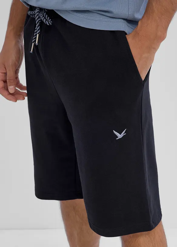 Sweatshirtshorts av ekologisk bomull, bonprix