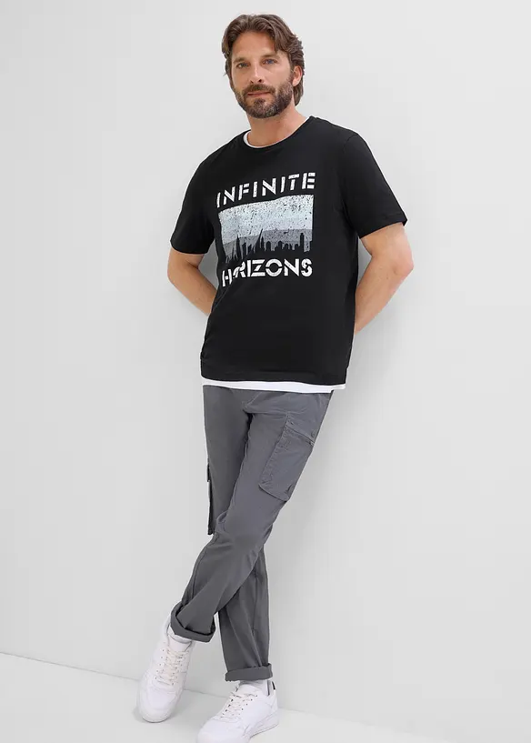 T-shirt av ekologisk bomull, bonprix