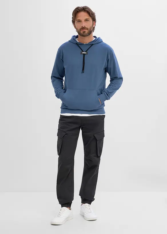 Hoodie av ekologisk bomull, bonprix