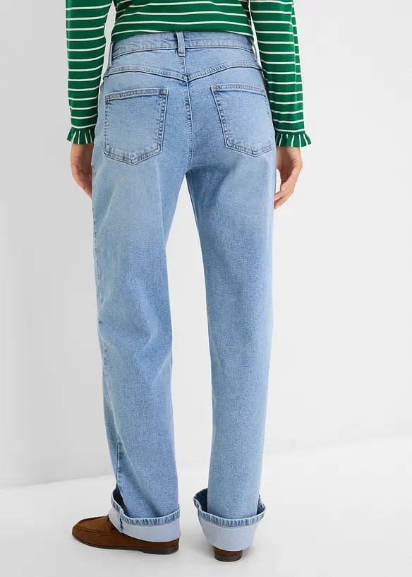 Loose Straight Jeans High Waist, bonprix