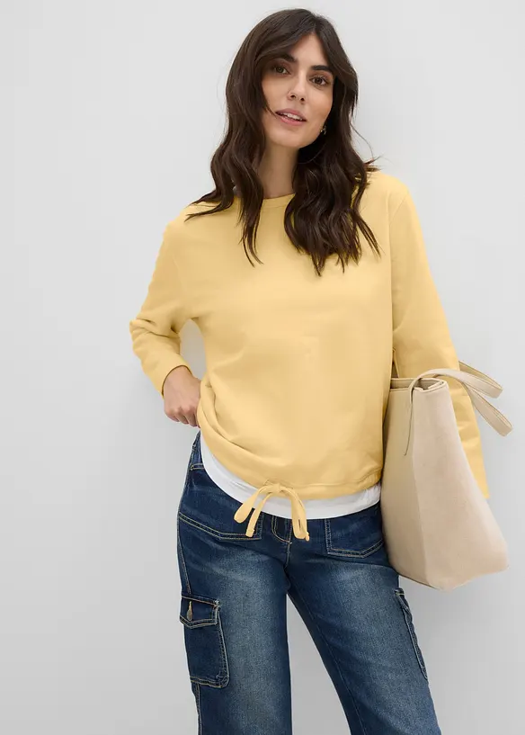 Cargo Jeans, Mid Waist, Stretch, bonprix