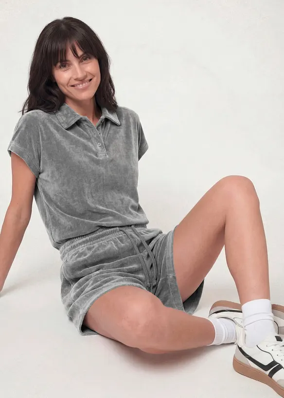 Shorts i frott&eacute;, bonprix