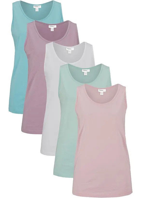 L&aring;ngt linne (5-pack), bonprix