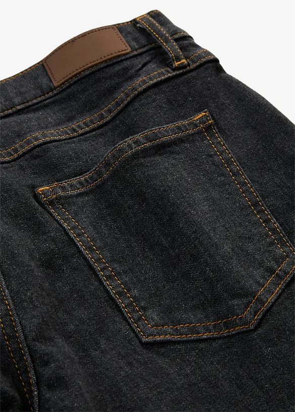 Straight jeans Mid Waist, Stretch, bonprix