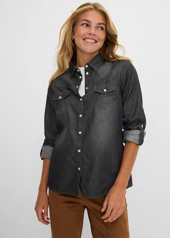 Jeansblus, bonprix