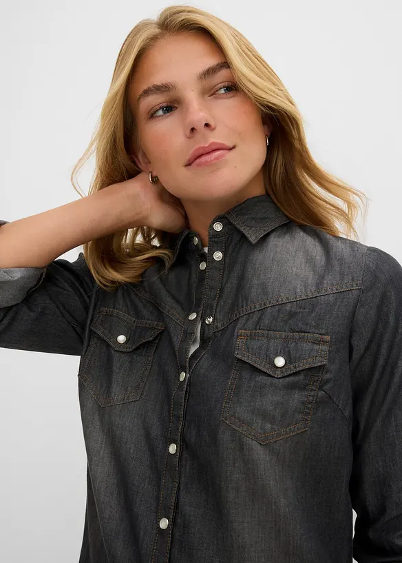 Jeansblus, bonprix