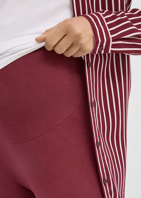 Mammaleggings med ekologisk bomull (2-pack), bonprix