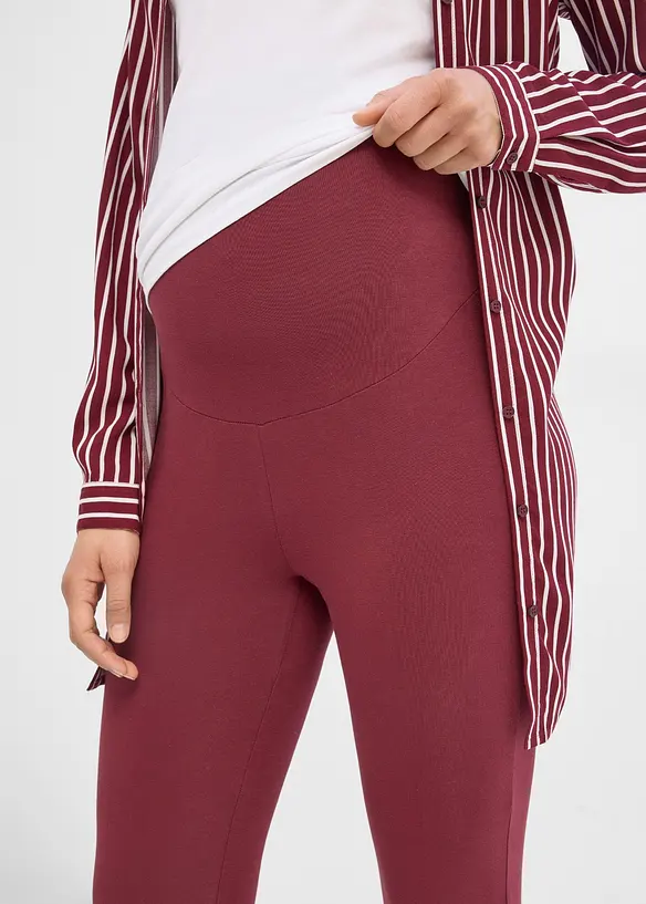 Mammaleggings med ekologisk bomull (2-pack), bonprix
