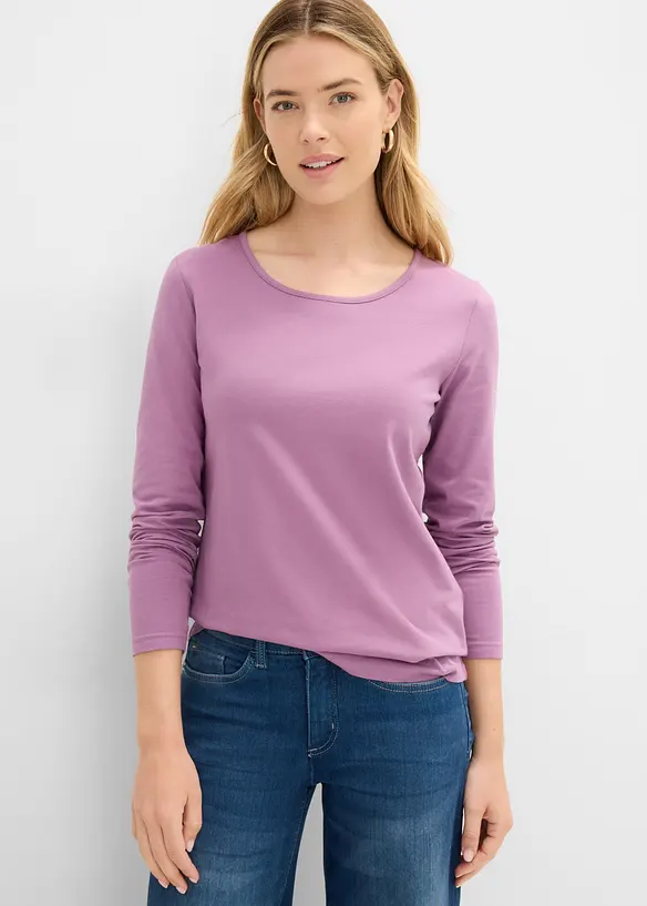 L&aring;ng&auml;rmad topp (2-pack), bonprix