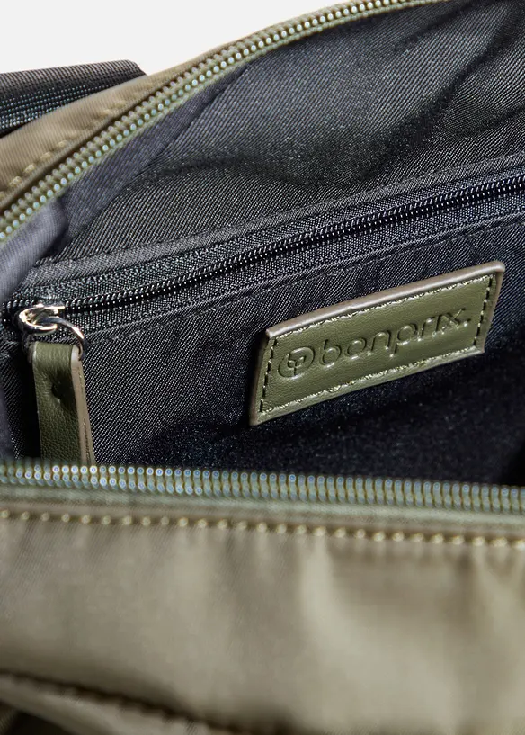 Sportv&auml;ska med kontrasterande detaljer, bonprix