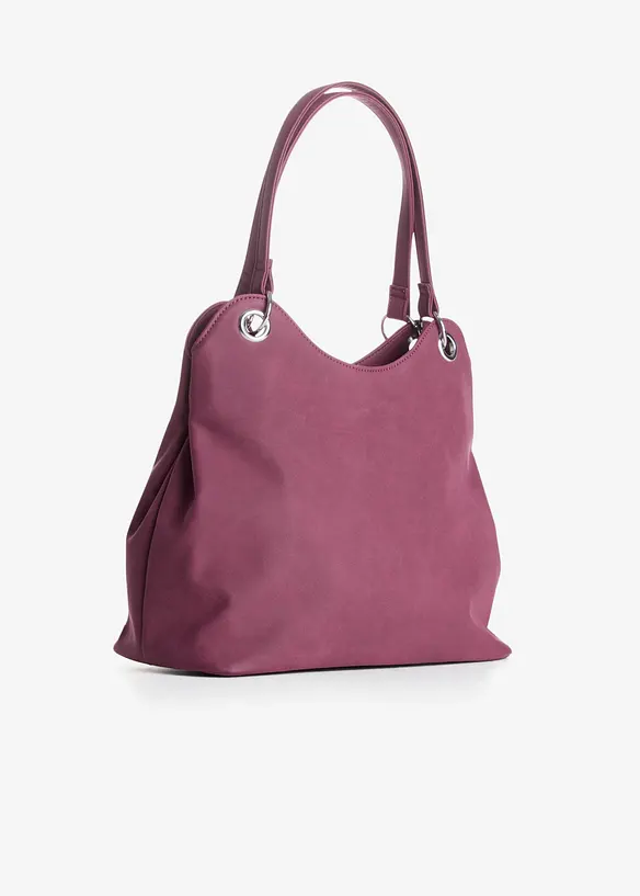 Handv&auml;ska med mockalook, bonprix